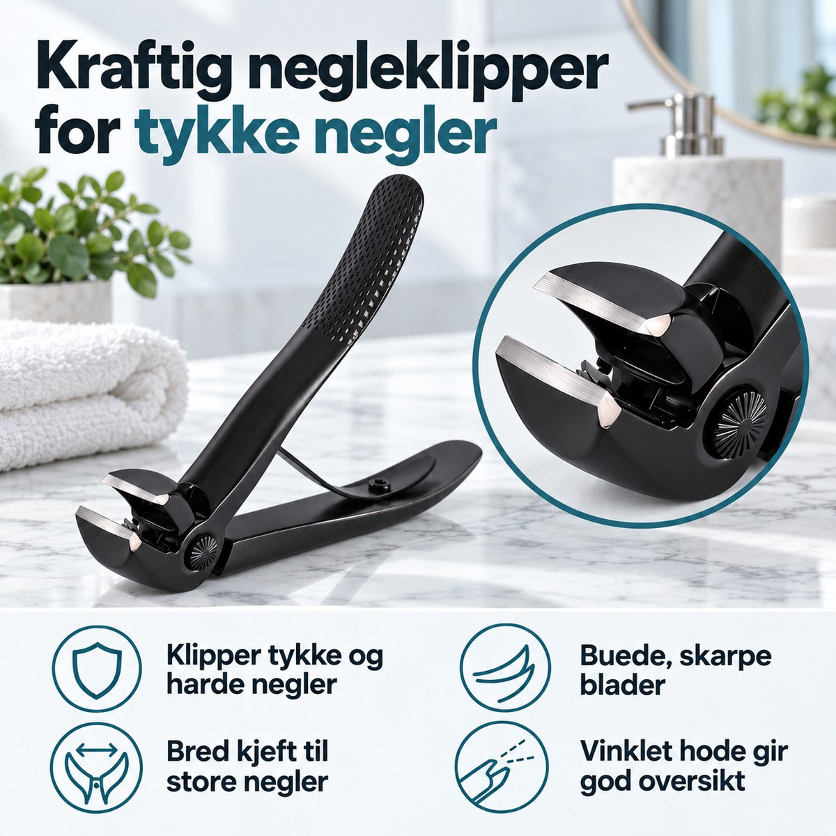 Fotfrid – Negleklipper for tykke tånegler